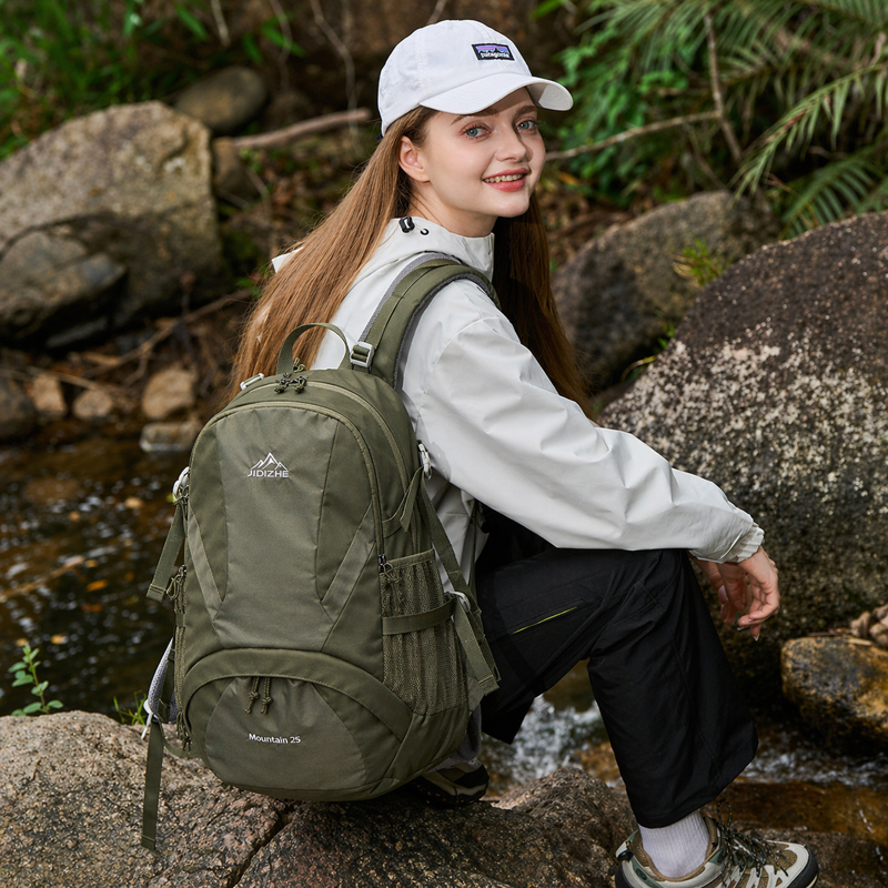 Lightweight Water-Resistant Hiking Backpack for Outdoor Travel - Large Capacity, Men & Women