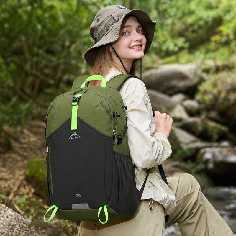 Lightweight Water-Resistant Hiking Backpack for Men & Women - Large Capacity Outdoor Travel Bag