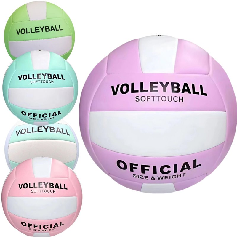 Official Size Soft Beach Volleyball for Indoor & Outdoor Play