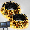 Outdoor Solar String Lights 400 LED 75.5ft Waterproof 8 Modes for Patio Garden Yard
