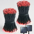 Solar String Lights 75.5ft Outdoor Waterproof LED Christmas Lights 8 Modes