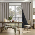Blackout Curtain with Sun & Noise Blocking 78x39 in Thermal Insulation