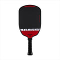 pickleball paddle agassi edge 16mm with textured carbon surface - ultra spin & control