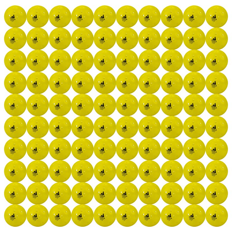 JOOLA Primo Pickleball Balls 100 Pack - 3-Star Tournament Outdoor/Indoor