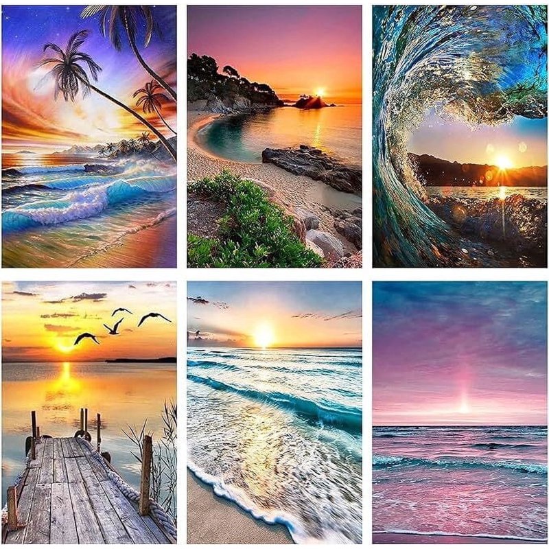 Paint by Numbers Kit for Adults & Beginners - DIY Wall Art & Gift Set 30x40cm