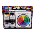 Acid Dyes Set with Citric Acid for Protein Fibers - 4 Colors, 0.5oz Each