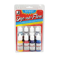 8-Color Fabric Dye Set for Silk Painting & Tie-Dye - Watercolor & Airbrushing
