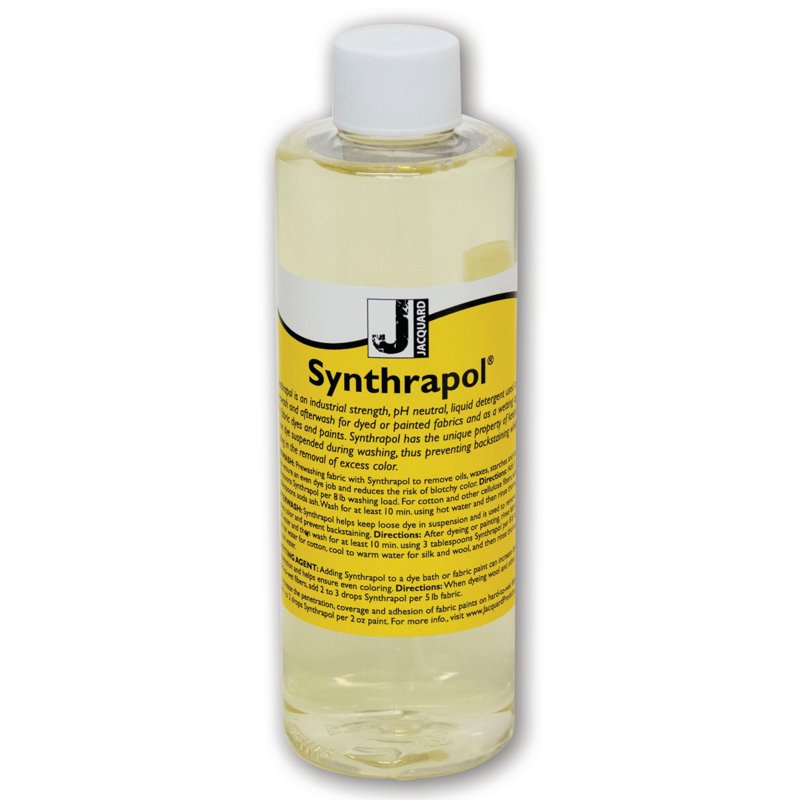 Jacquard Synthrapol Wetting Dye 8 oz Fabric Prewash & Color Remover