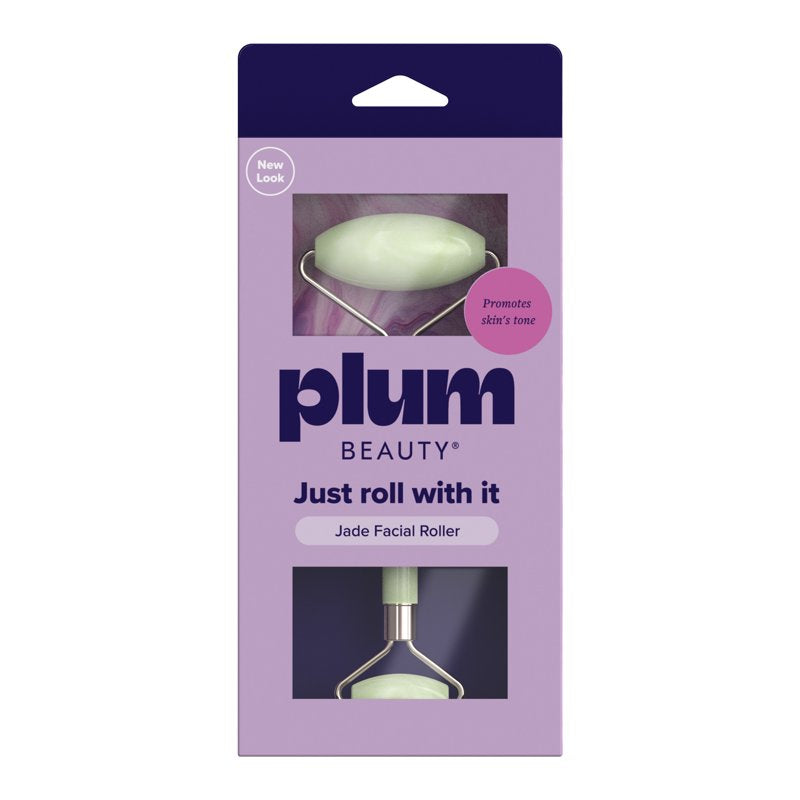 Facial Roller for Skin Rejuvenation and Lymphatic Drainage - Jade & Rose Quartz Options