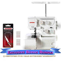 Janome 8002D Serger Sewing Machine with Bonus Bundle - Professional Finish