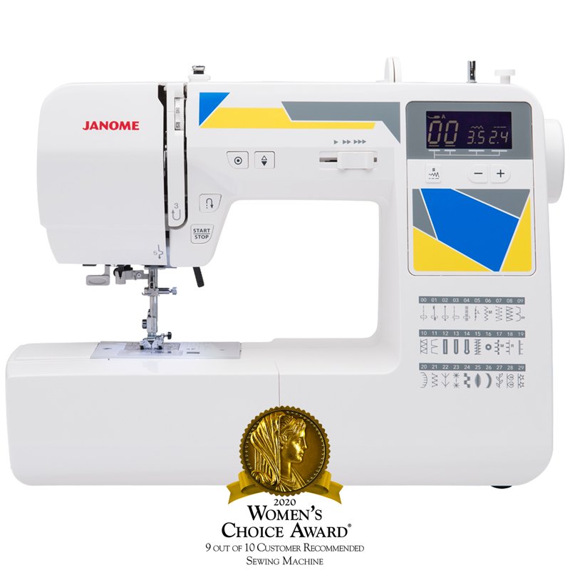 Janome MOD-30 30-Stitch Computerized Sewing Machine for Home & Crafts