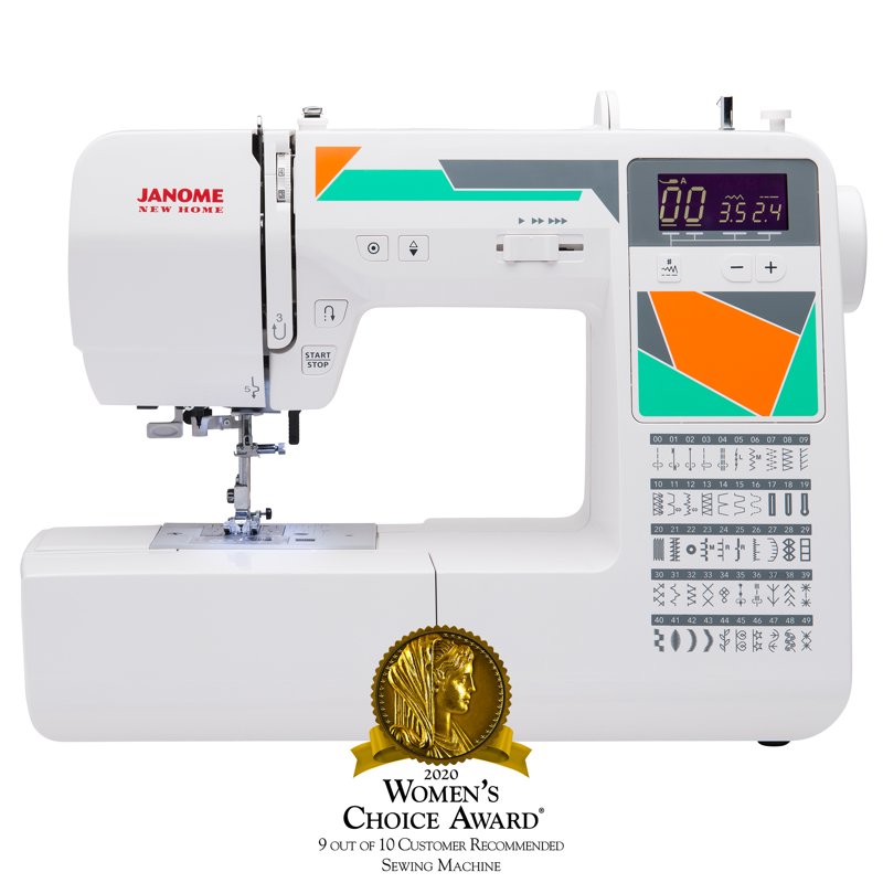Janome MOD-50 50-Stitch Computerized Sewing Machine for Home Use