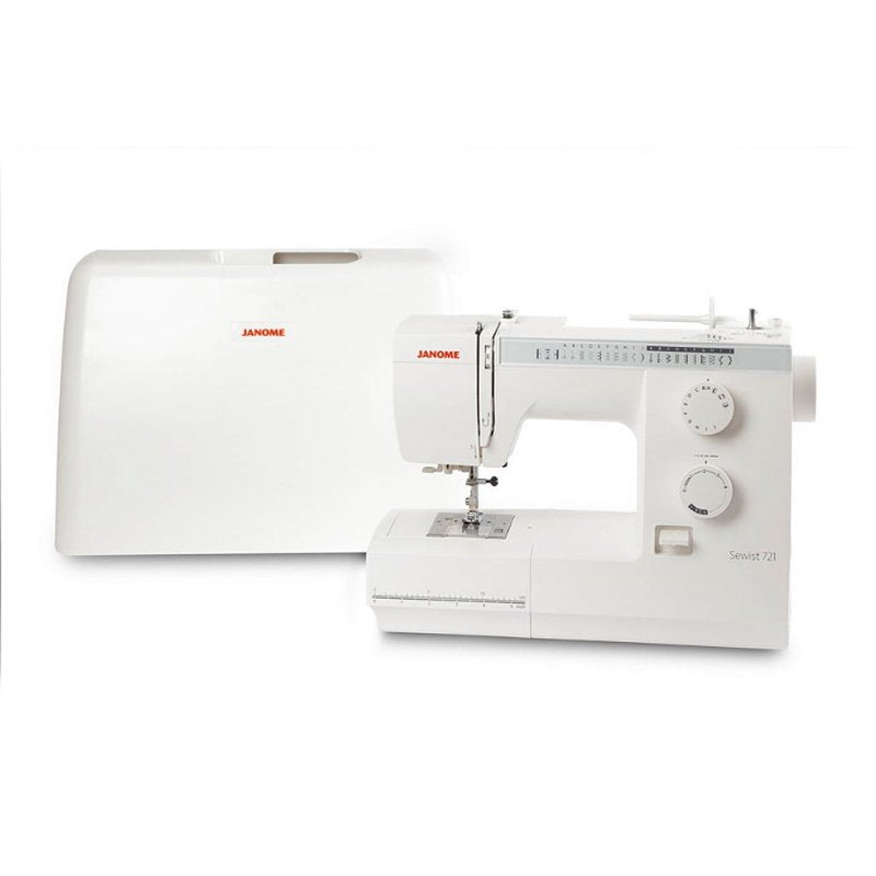 Janome Mechanical Sewing Machine 21 Stitches, Beginner Friendly