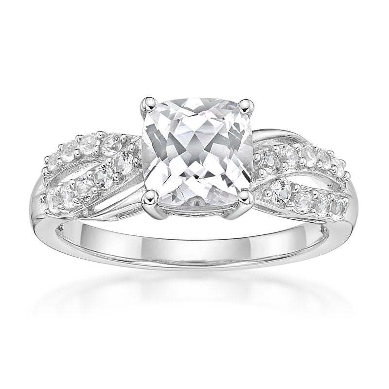 Variation of THIS listing: 5 - Jay Heart Designs 925 Sterling Silver Created White Sapphire Ring