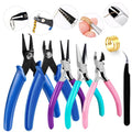 Jewelry Making Pliers Set - Wire Cutting, Wrapping & Repair Tools for Crafts