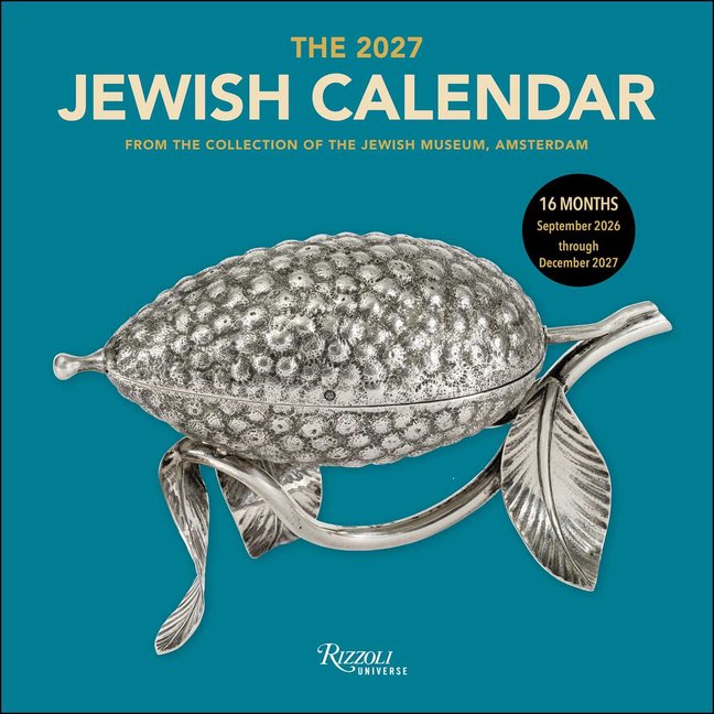 Jewish Calendar 2026-2027 Wall Calendar 16-Month Jewish Holidays & Torah Portions