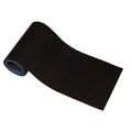 Fabric Repair Iron-On Roll for Clothing & DIY Crafts - 4 x 60 Inches, Black