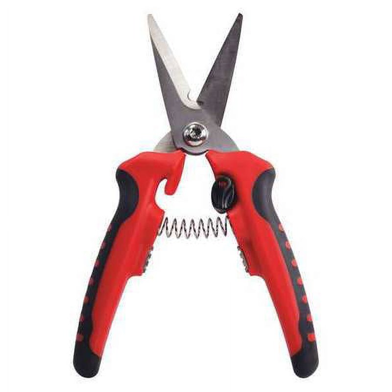 Heavy Duty Multi-Function Scissors with Wire Stripper - 8 Inch