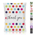 Poly Mailers Self-Seal Shipping Bags Pack 6x9 Inches Waterproof Durable Polka Dot