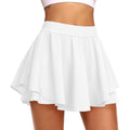 Women’s Pleated Tennis Skirt with Shorts and Pockets High Waist Athletic Skort