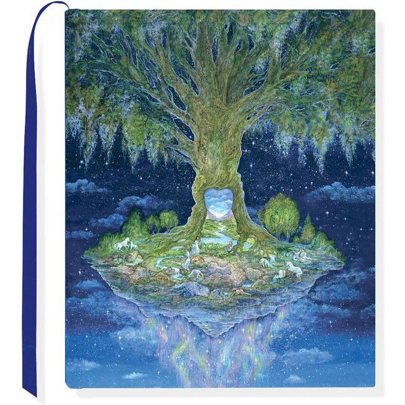 Hardcover Journal with Heart of Tree Cover Art, 192 Lined Pages - Gift Notebook