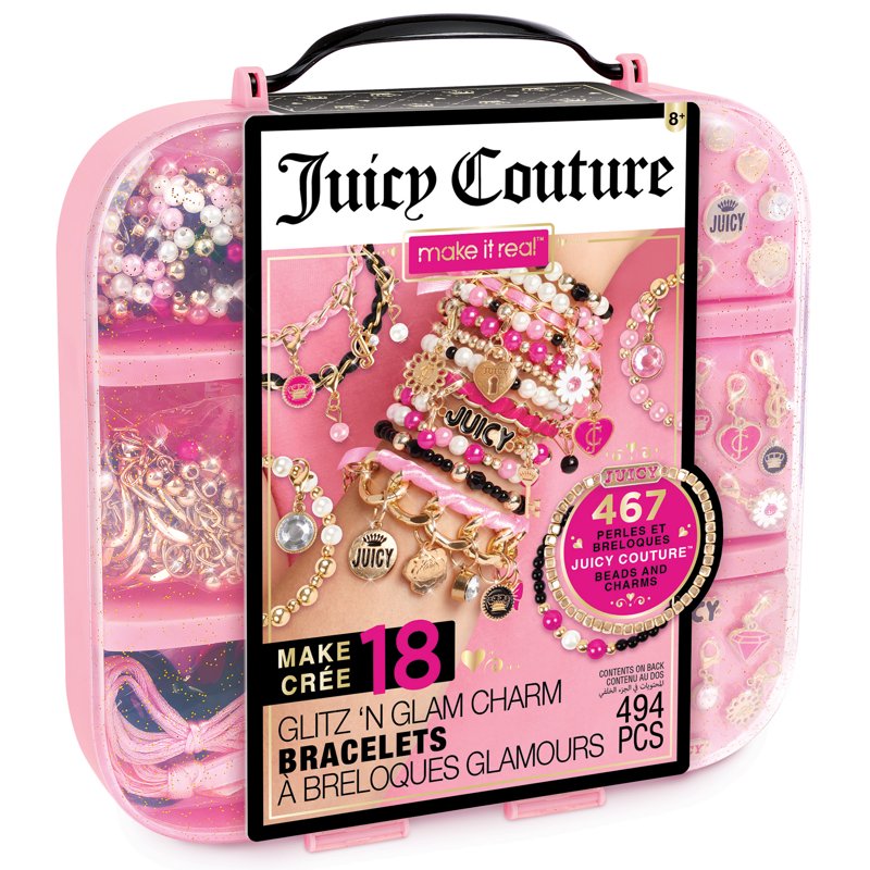 DIY Jewelry Kit for Girls - Make 18 Bracelets with Beads & Charms