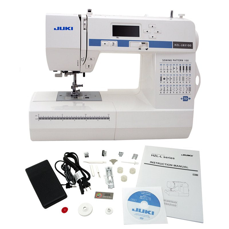 Computerized Sewing Machine with 100 Stitches for Beginners and Crafts