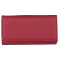 Vegan Leather Women's Wallet with RFID Blocking, Multiple Colors