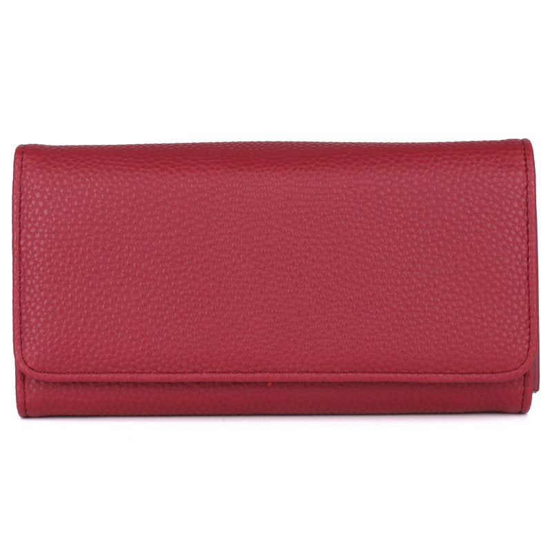 Vegan Leather Women's Wallet with RFID Blocking, Multiple Colors