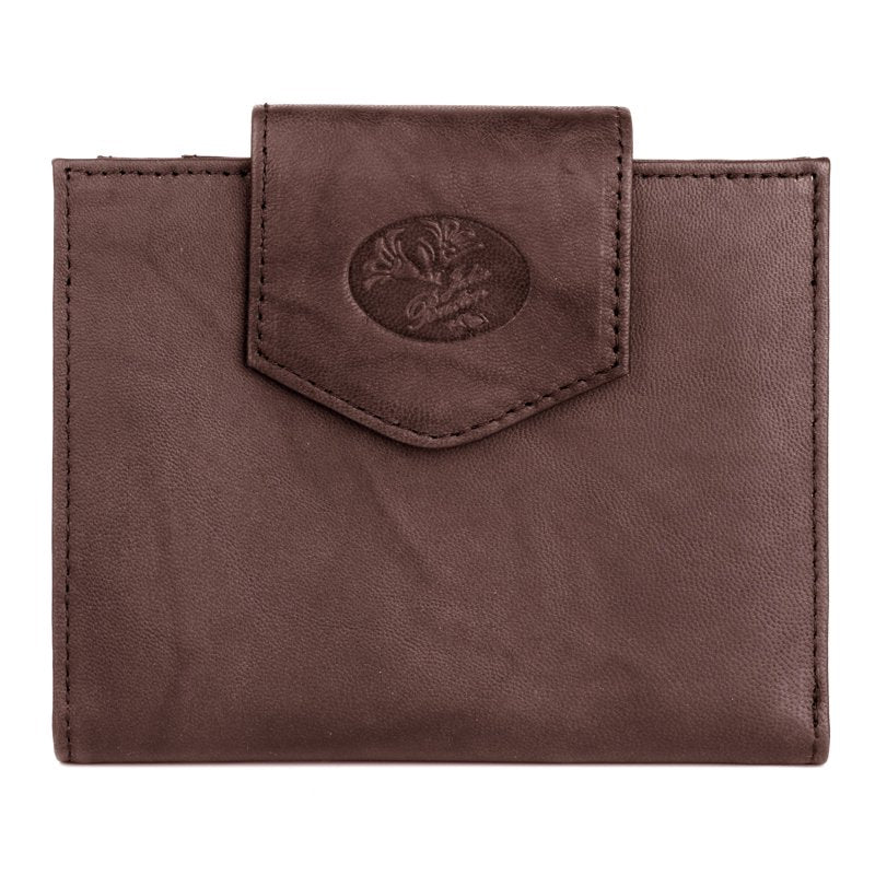 Women's Leather Cardex Wallet with Multiple Card Slots and ID Window