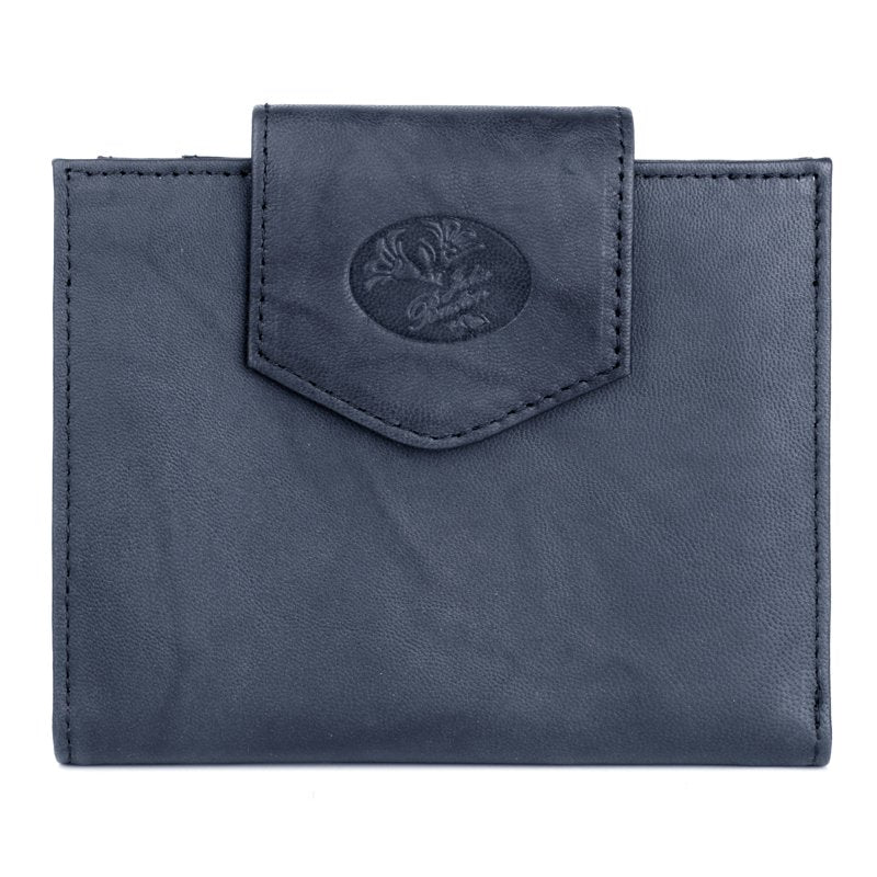 Women’s Leather Cardex Wallet with Multiple Card Slots and ID Window