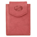 Women's Leather Convertible Billfold Wallet with Coin Pocket - Multiple Colors