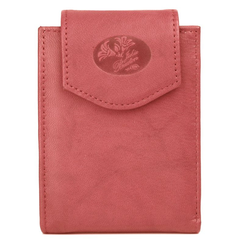 Women's Leather Convertible Billfold Wallet with Coin Pocket - Multiple Colors