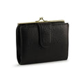 Women's Leather Card Organizer Wallet - Double Cardex with 15 Slots