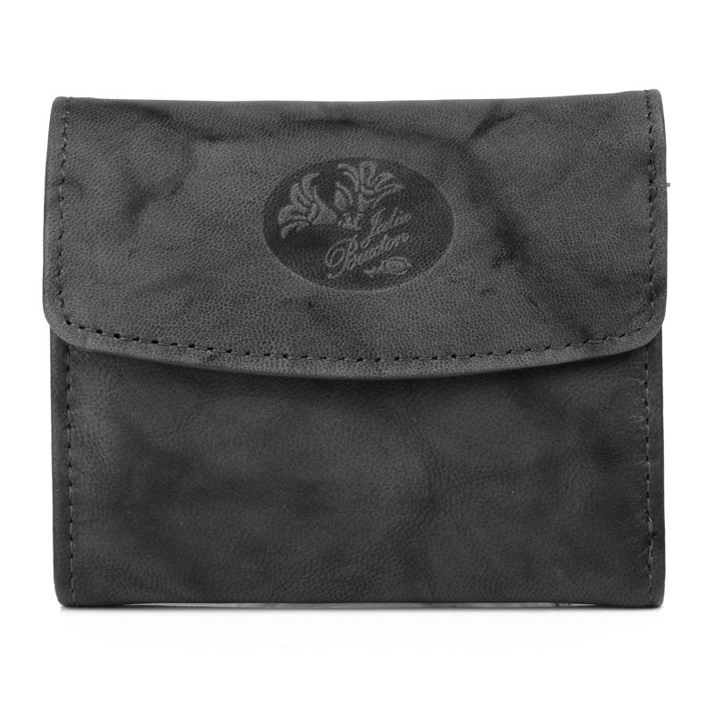Women's Mini Trifold Leather Wallet with Embossed Logo and Multiple Card Slots – Julia Buxton Heiress Pik-Me-Up