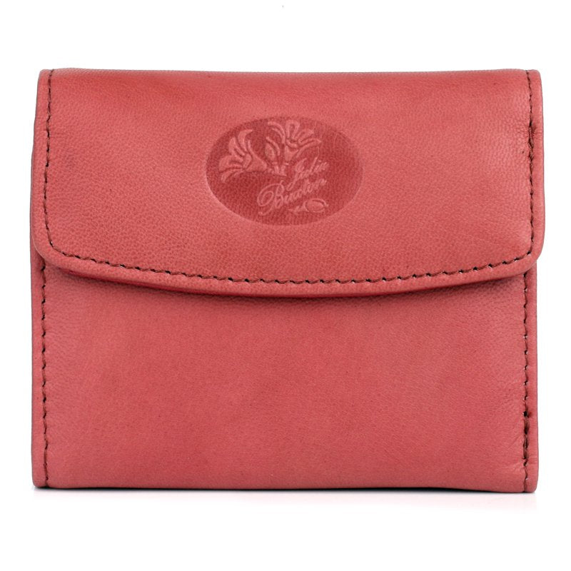 Julia Buxton Women's Heiress Pik-Me-Up Mini-Trifold Leather Wallet - Multiple Colors