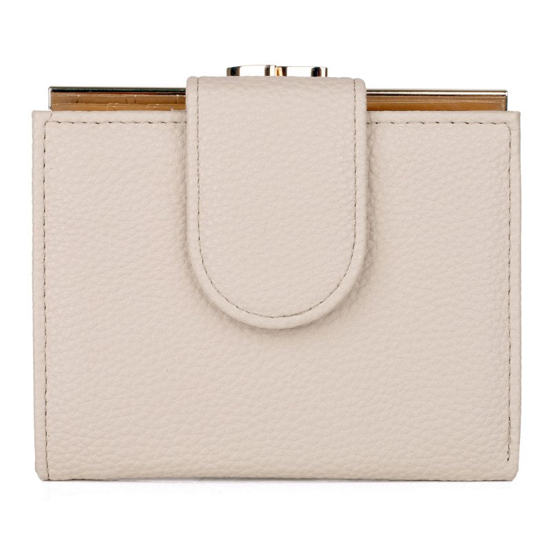 Vegan Leather RFID Wallet for Women with 15 Card Slots & Expandable Design
