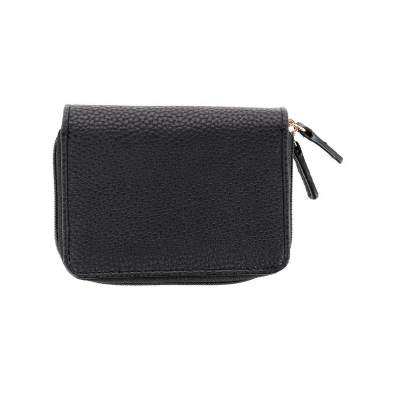 Women's RFID Wallet with Pebble Vegan Leather - Multiple Colors
