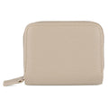 Women’s RFID Pebble Leather Wallet with Zipper & Credit Card Organizer