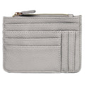 Women's Pebble Vegan Leather Coin Case with RFID Blocking - Multiple Colors