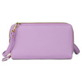 Women's Vegan Leather Organizer with RFID Blocking Lilac Purse