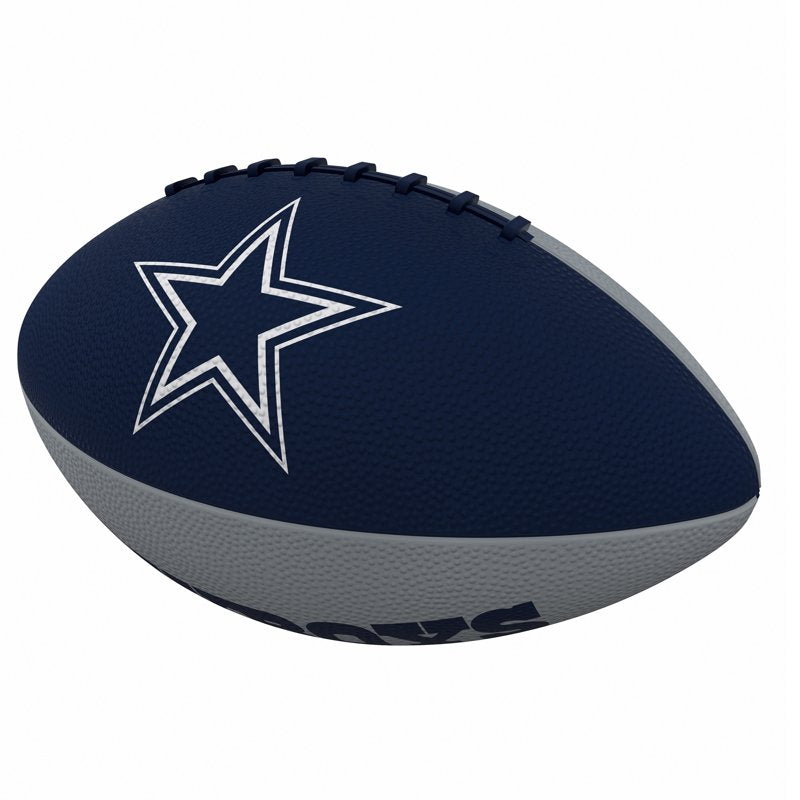 Junior Rubber Football with Cowboys Logo - Outdoor Sports Toy