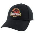 Jurassic Park Logo Unisex Baseball Cap - Adjustable Black Hat for Fans