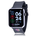 Unisex Tween Smart Watch with Silicone Perforated Band - Black