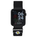 Unisex Child Smart Watch with Black Mesh Magnetic Strap and 42mm Case