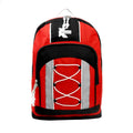 Lightweight 15-Inch School Backpack with Bungee Cord for Kids & Adults