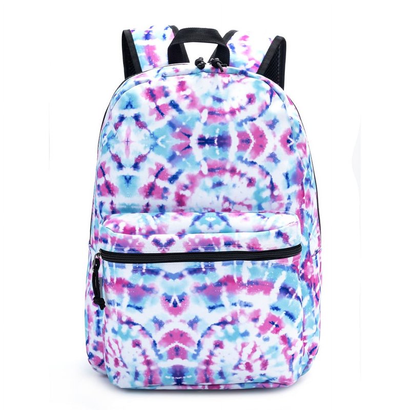 Pastel 18" Backpack - Unisex School/Travel Daypack with Laptop Tablet Pockets - 100% Polyester (Pastel)