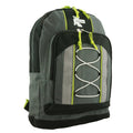 Lightweight Unisex 15-Inch School Backpack with Bungee Compression - Water Resistant Travel Daypack
