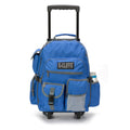 Heavy Duty 17-Inch Unisex Rolling School Backpack with Multiple Compartments