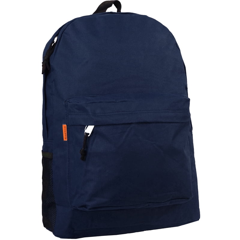 Unisex 18-Inch School Backpack with Padded Straps and Multiple Compartments